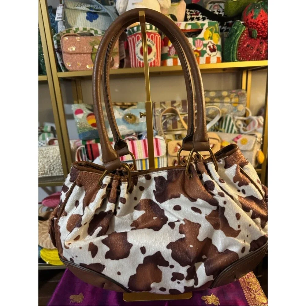 Juicy-couture Women's Brown and White Bag